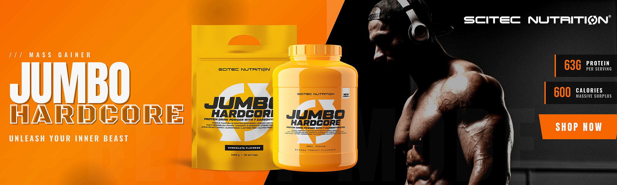 SCITEC JUMBO HARDCORE