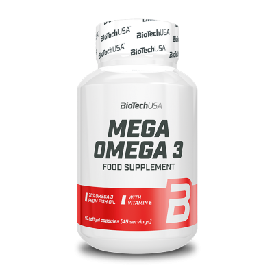 Βασικά Λιπαρά (Omega-3) BioTech USA Mega Omega 3 90 Caps