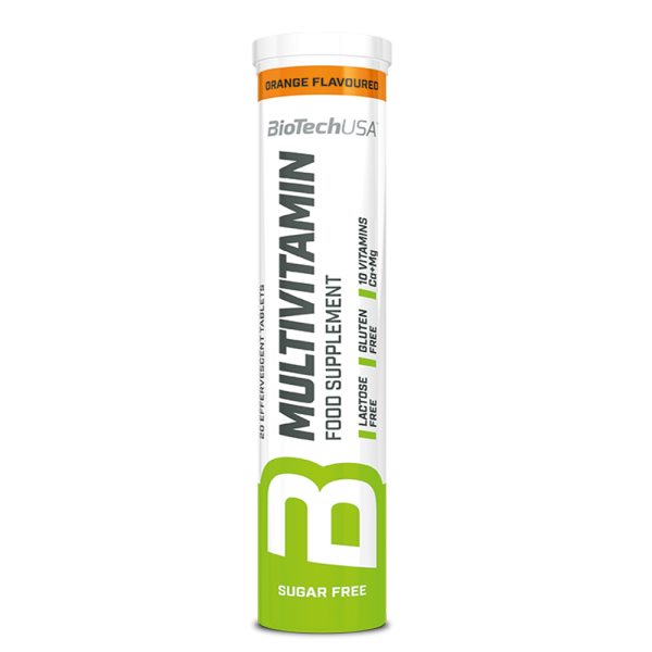 BioTech USA Multivitamin Effervescent 20 Tabs