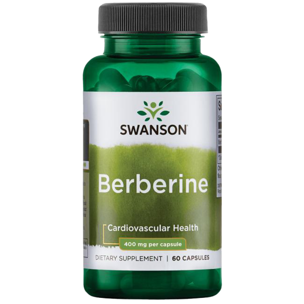 Swanson Berberine 400mg 60 Caps