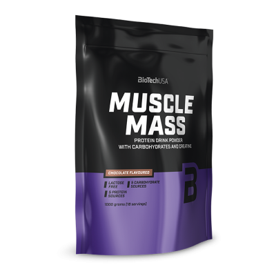 Προϊόντα Αύξησης Μυϊκής Μάζας BioTech USA Muscle Mass 1000g