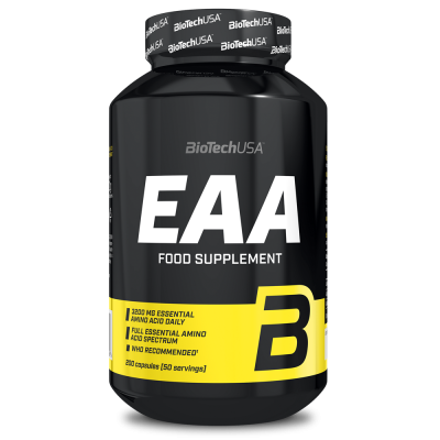 Aπαραίτητα Aμινοξέα (ΕΑΑ) BioTech USA EAA 200 Caps