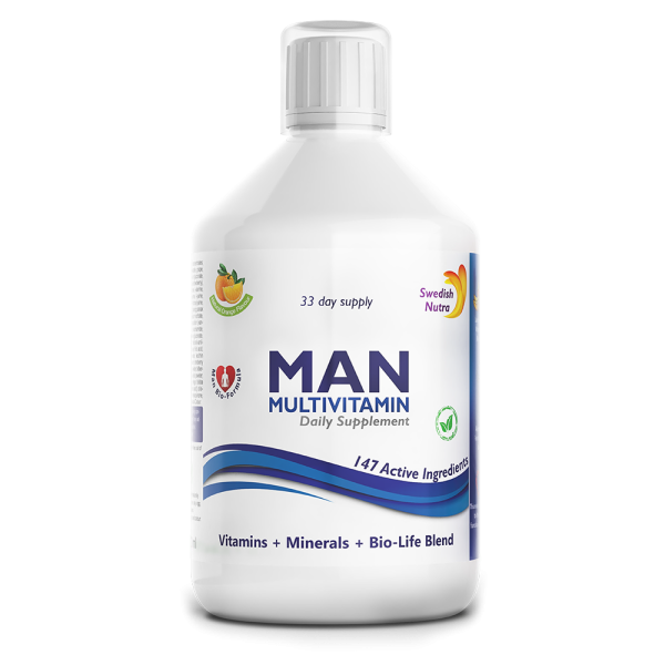 Swedish Nutra Ultra Man Multivitamin 500ml