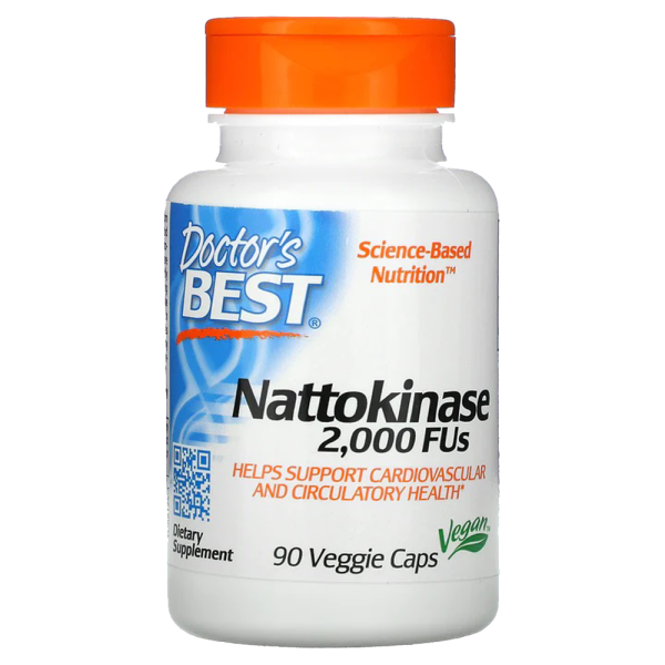 Doctors Best Nattokinase 2000 FUs 90 VCaps