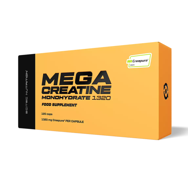 Scitec Nutrition Mega Creatine Creapure Monohydrate 1320 120 Caps