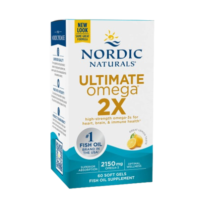 Βασικά Λιπαρά (Omega-3) Nordic Naturals Ultimate Omega 2X 2150mg Lemon 60 Softgels
