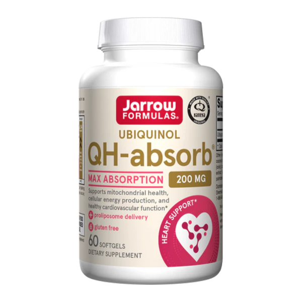 Jarrow Formulas Ubiquinol QH-absorb With Kaneka 200mg 60 Softgels