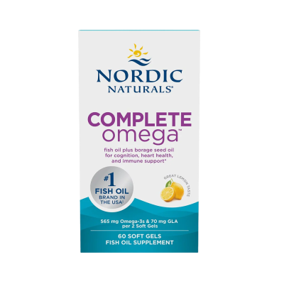 Βασικά Λιπαρά (Omega-3) Nordic Naturals Complete Omega 565mg Lemon 60 Softgels