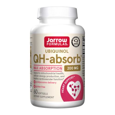 Jarrow Formulas Ubiquinol QH-absorb With Kaneka 200mg 60 Softgels