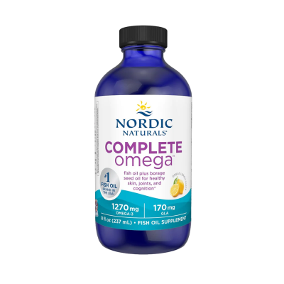 Βασικά Λιπαρά (Omega-3) Nordic Naturals Complete Omega 1270mg Lemon 237ml