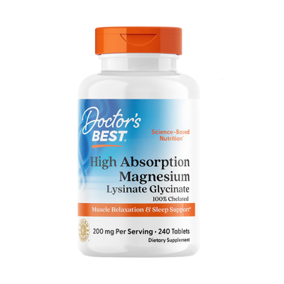 Doctor's Best High Absorption Magnesium 100mg 240 Tabs