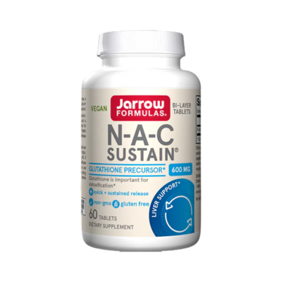 Jarrow Formulas N-A-C Sustain 600mg 60 Τabs