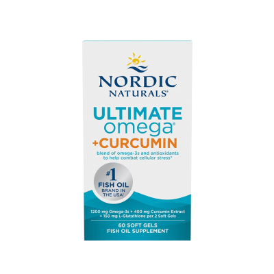 Βασικά Λιπαρά (Omega-3) Nordic Naturals Omega Curcumin 1200mg 60 Softgels