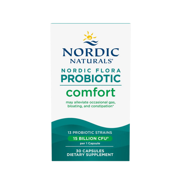 Nordic Naturals Flora Probiotic Comfort 15 Billion CFU 30 Caps