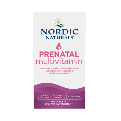 Υγεία του Αθλητή Nordic Naturals Prenatal Multivitamin 60 Τabs