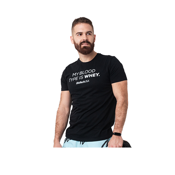 Biotech USA Whey T-Shirt Men Black