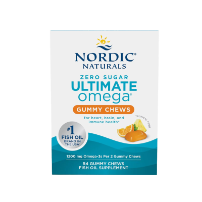 Βασικά Λιπαρά (Omega-3) Nordic Naturals Ultimate Omega Gummy Chews 1200mg 54 Gummies
