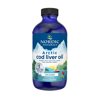 Βασικά Λιπαρά (Omega-3) Nordic Naturals Arctic Cod Liver Oil 1060mg 237ml