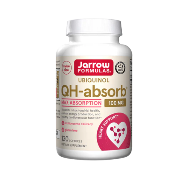 Jarrow Formula Ubiquinol QH-absorb With Kaneka 100mg 120 Softgels