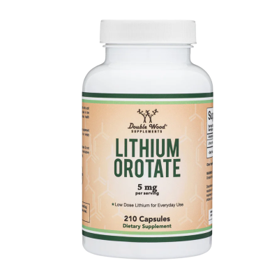 Υγεία του Αθλητή Double Wood Lithium Orotate 5mg 210 Caps