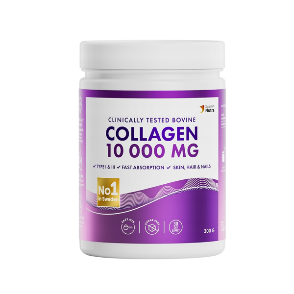 Swedish Nutra Collagen Bovine Powder 10.000mg 300g