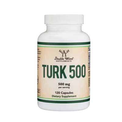 Προϊόντα Ενδυνάμωσης Ερωτικής Διάθεσης Double Wood Turkesterone 500mg 120 Caps