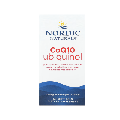 Nordic Naturals CoQ10 Ubiquinol With Kaneka 100mg 60 Softgels