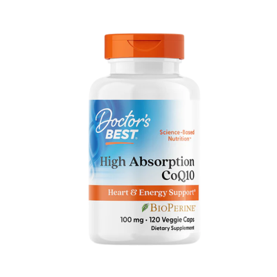 Συμπληρωματα διατροφης Doctor's Best High Absorption CoQ10 with BioPerine 100mg 120 Softgels