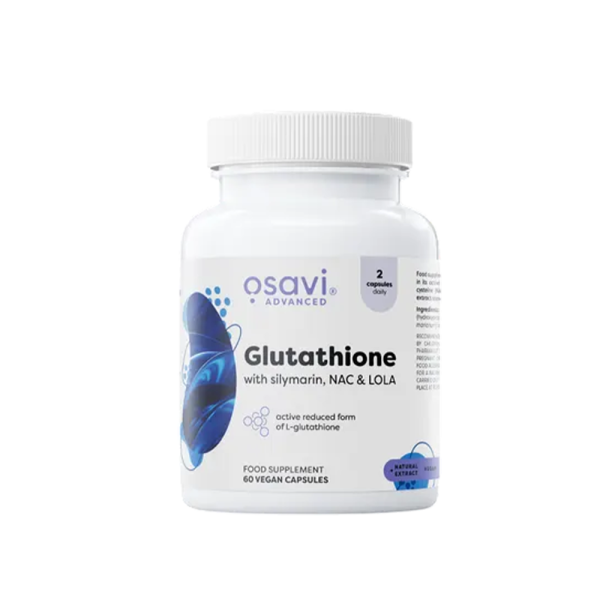 Osavi Glutathione with Silymarin NAC & LOLA 60 VCaps