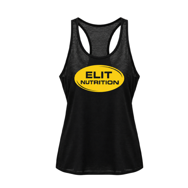 Elit Nutrition Mens Tank Top Black