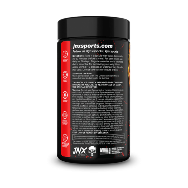 JNX Sports The Omen 100 Vcaps