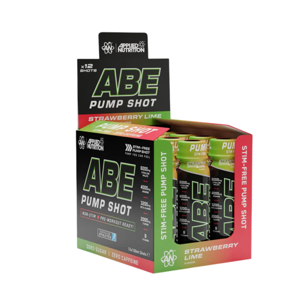 Applied Nutrition ABE Pump Zero Stim Pre-Workout Shot 12x100ml